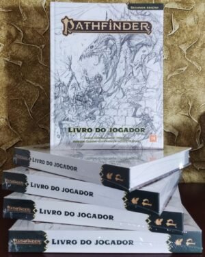 Livro do Jogador – Pathfinder Remaster - Capa Sketch