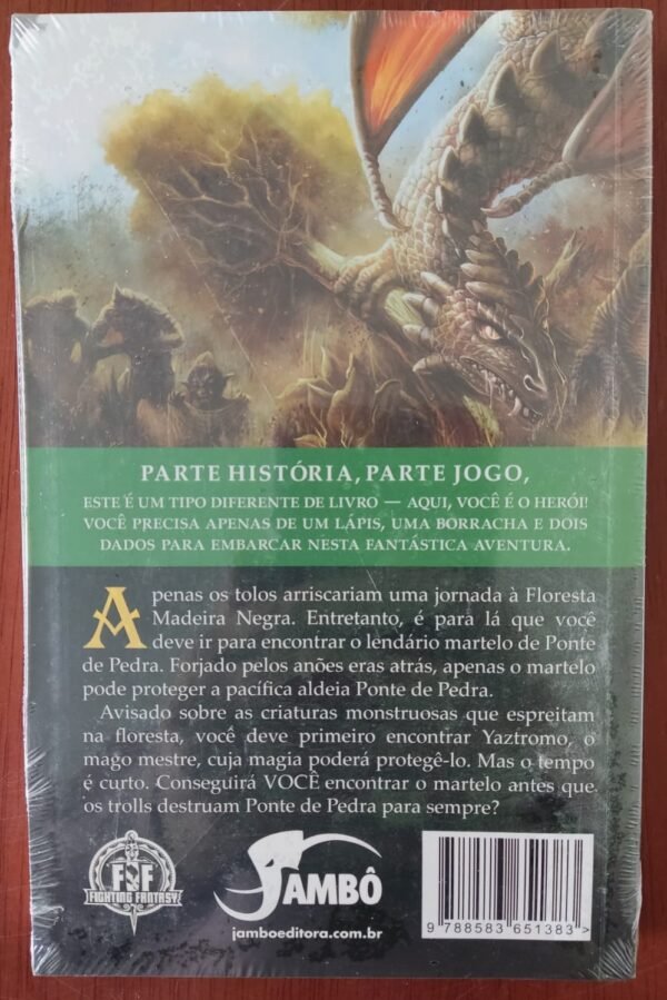 Fighting Fantasy #08 - A Floresta Da Destruição - Livro Jogo - Ed. Jambô - Image 2