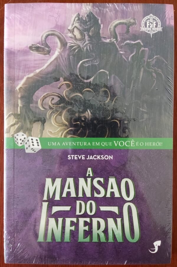 Fighting Fantasy #07 - Mansão do Inferno - Livro Jogo - Ed. Jambô