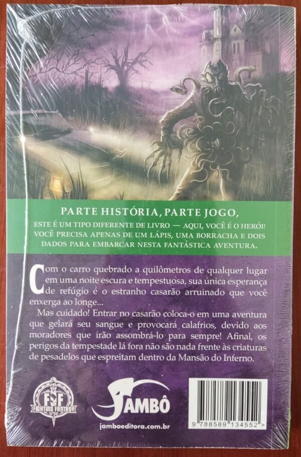 Fighting Fantasy #07 - Mansão do Inferno - Livro Jogo - Ed. Jambô - Image 2