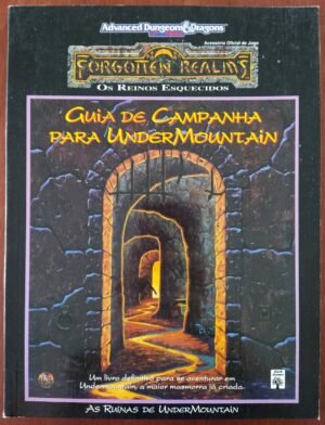 Guia De Campanha Para Undermountain - Advanced Dungeons & Dragons