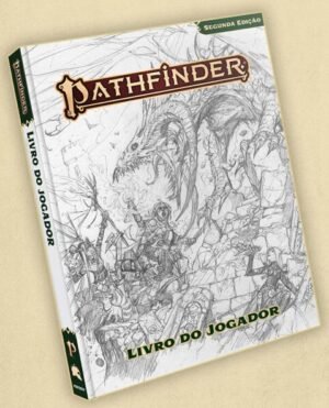 [PRÉ-VENDA] - Livro do Jogador – Pathfinder Remaster - Capa Sketch