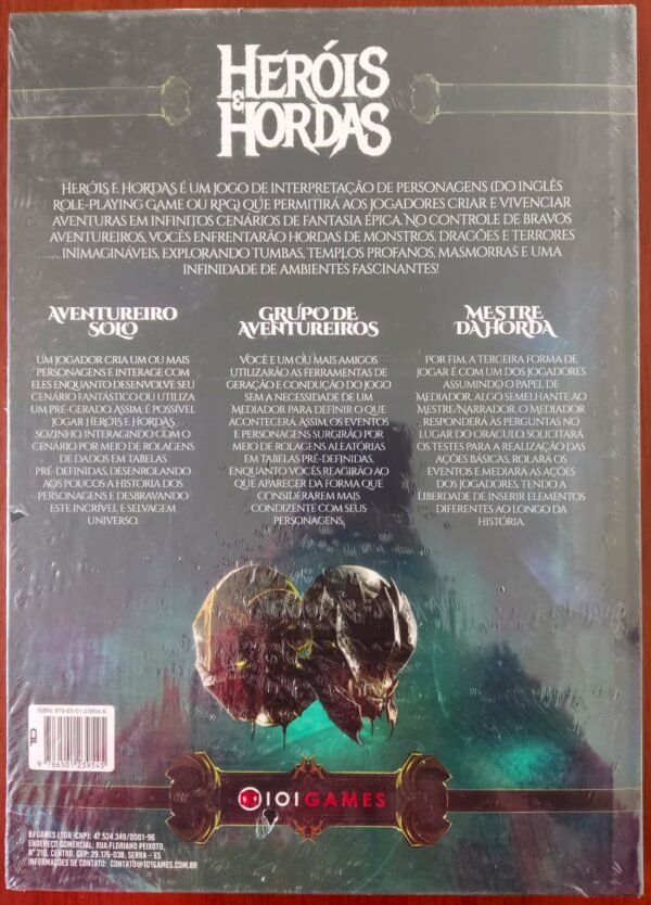 Heróis e Hordas - Livro Básico - 101 Games - Image 2