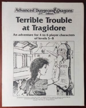 Terrible Trouble in Tragidore - Advanced Dungeons And Dragons