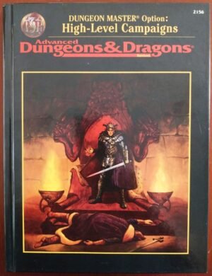 Dungeon Master Option: High-Level Campaigns - Advanced Dungeons & Dragons