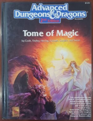 Tome of Magic 2nd print - Advanced Dungeons & Dragons