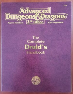 Complete Druid's Handbook - Advanced Dungeons And Dragons