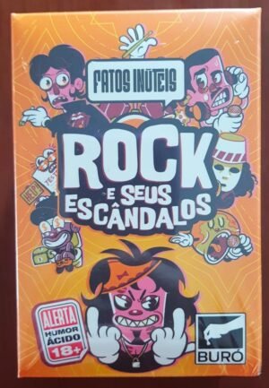 Fatos Inúteis - Rock E Seus Escândalos - Cardgame