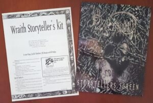 Wraith the Oblivion Stroytellers Screen (1st edition) + Storyteller Kit