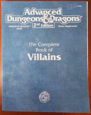 Complete Book of Villains- Advanced Dungeons And Dragons