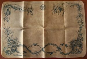 Spellground Blood Bane Elite Brown Khalsa Brain Games - Playmat