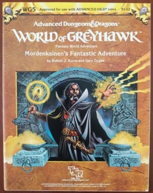 Greyhawk Mordenkainen's Fantastic Adventure - Advanced Dungeons & Dragons