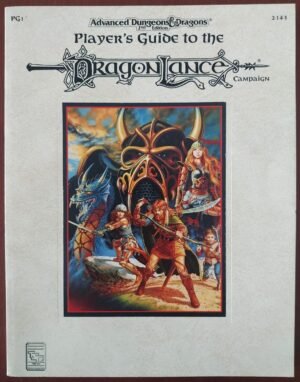 Dragonlance Player's Guide to the Dragonlance - Advanced Dungeons & Dragons