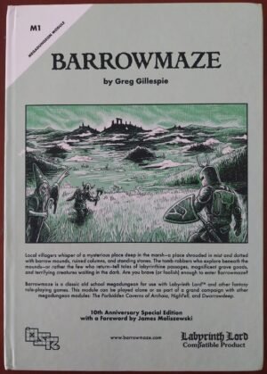 Barrowmaze (10th Anniversary Special Edition) - OSR- POD