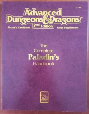 Complete Paladin's Handbook - Advanced Dungeons And Dragons