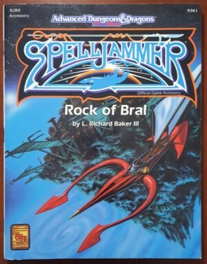 Spelljammer Rock of Bral - Advanced Dungeons & Dragons