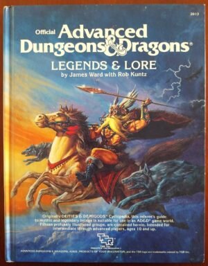 Legends & Lore 6th Print - Advanced Dungeons & Dragons 1ed