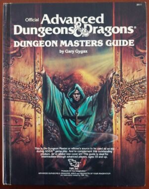 Dungeon Masters Guide 8th print - Advanced Dungeons & Dragons 1ed