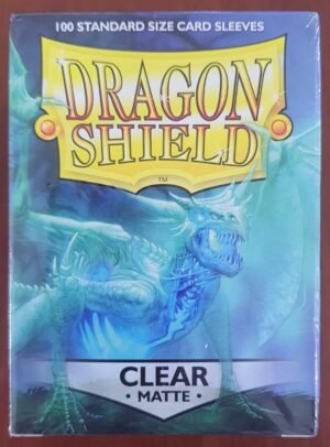 Dragon Shield Matte - Clear - Magic The Gathering/pokémon