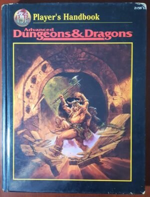 Player's Handbook 2ed Revised 1st print - Advanced Dungeons & Dragons