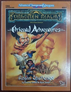 Forgotten Realms - Oriental Adventures - Advanced Dungeons & Dragons