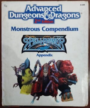 Spelljammer Monstrous Compendium Appendix #1 - Advanced Dungeons & Dragons