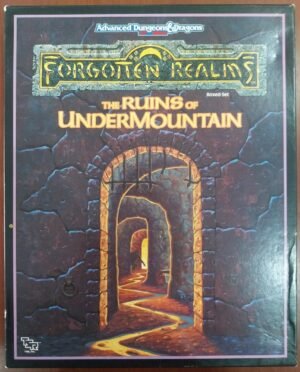 Forgotten Realms - The Ruins Of Undermountain (Box) - Advanced Dungeons & Dragons