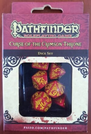 Pathfinder Curse of the Crimson Throne Dice Set