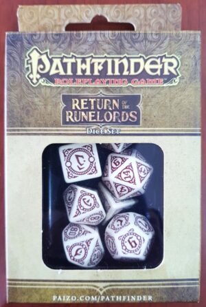 Pathfinder Return of the Runelords Dice Set