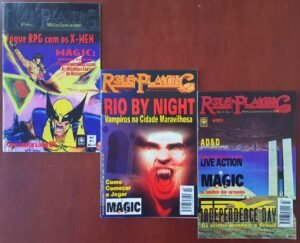 Revista Roleplaying Editora Escala #01 a #03