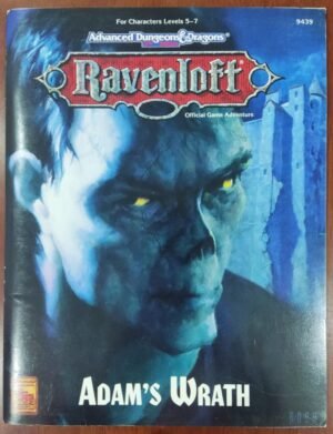 Ravenloft Adam's Wrath - Advanced Dungeons and Dragons