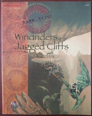 Dark Sun Windriders of the Jagged Cliffs - Advanced Dungeons & Dragons