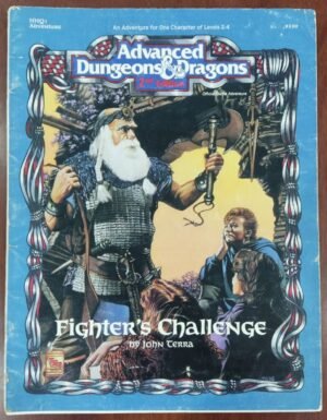Fighter's Challenge I - Advanced Dungeons and Dragons