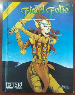 Fiend Folio 1ed Tome of Creatures Malevolent and Benign-AD&D